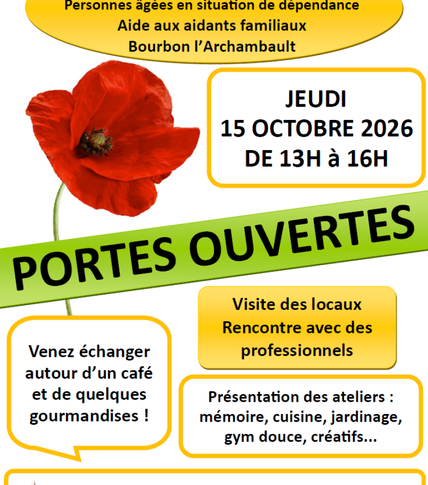 Porte ouverte accueil de jour